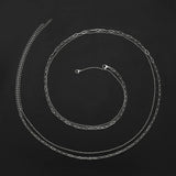 Waist Accessory Fashionable and Personalized Round Bead Chain Twisted Chain Double-layer Women's Waist Chain New Body Chain