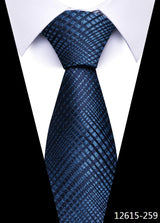 Cravate pour homme, 7,5 cm, de luxe, gris foncé, accessoires de mariage, à pois, pour le travail