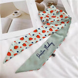 Foulards pour cheveux pour dames, cordes, cravates, bandeaux, rubans pour femmes, foulards étroits, longs, petits foulards, imprimés à faire soi-même, sac en satin, poignet
