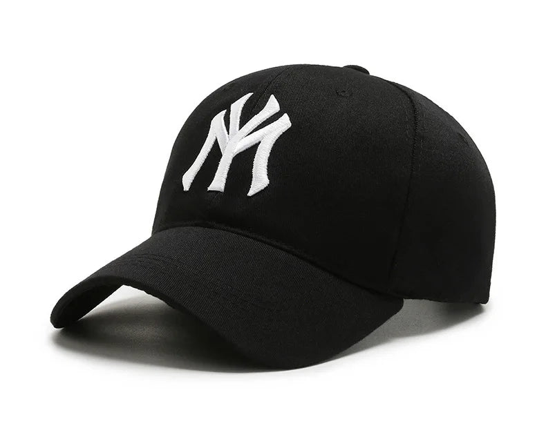 Casquettes de baseball à broderies tendance pour femmes et hommes, casquettes snapback, visières, chapeau de soleil, unisexe, réglables, en coton