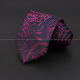 New Design Wedding Men Tie Purple Solid Striped Paisley Flower Neckties Men Business Dropshipping Groom Collar Accessories Gift