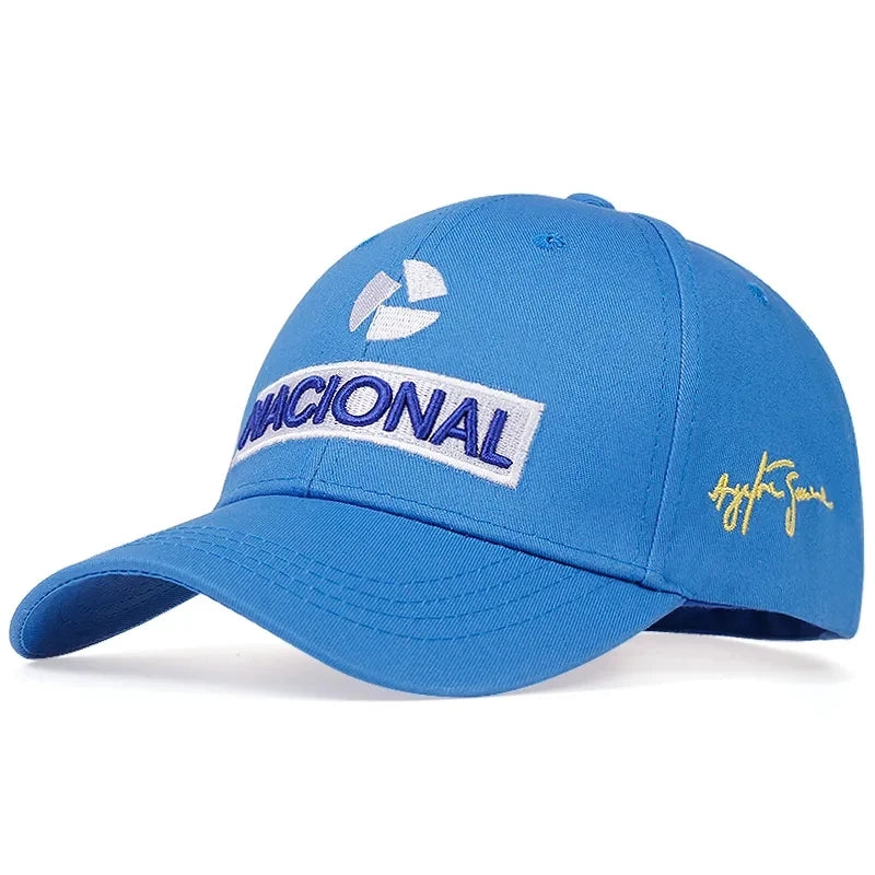 Casquettes de baseball décontractées et ajustables avec broderie de lettres tendance style hip-hop pour l'extérieur, protection solaire