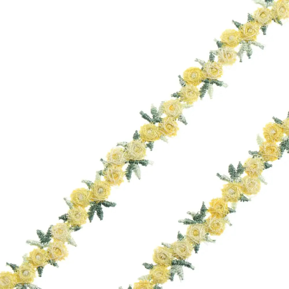 2 mètres/lot de dentelle florale brodée pour robe de mariée, rubans, garniture en tissu, bricolage, artisanat, couture, accessoires pour vêtements