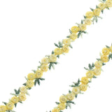 2 mètres/lot de dentelle florale brodée pour robe de mariée, rubans, garniture en tissu, bricolage, artisanat, couture, accessoires pour vêtements