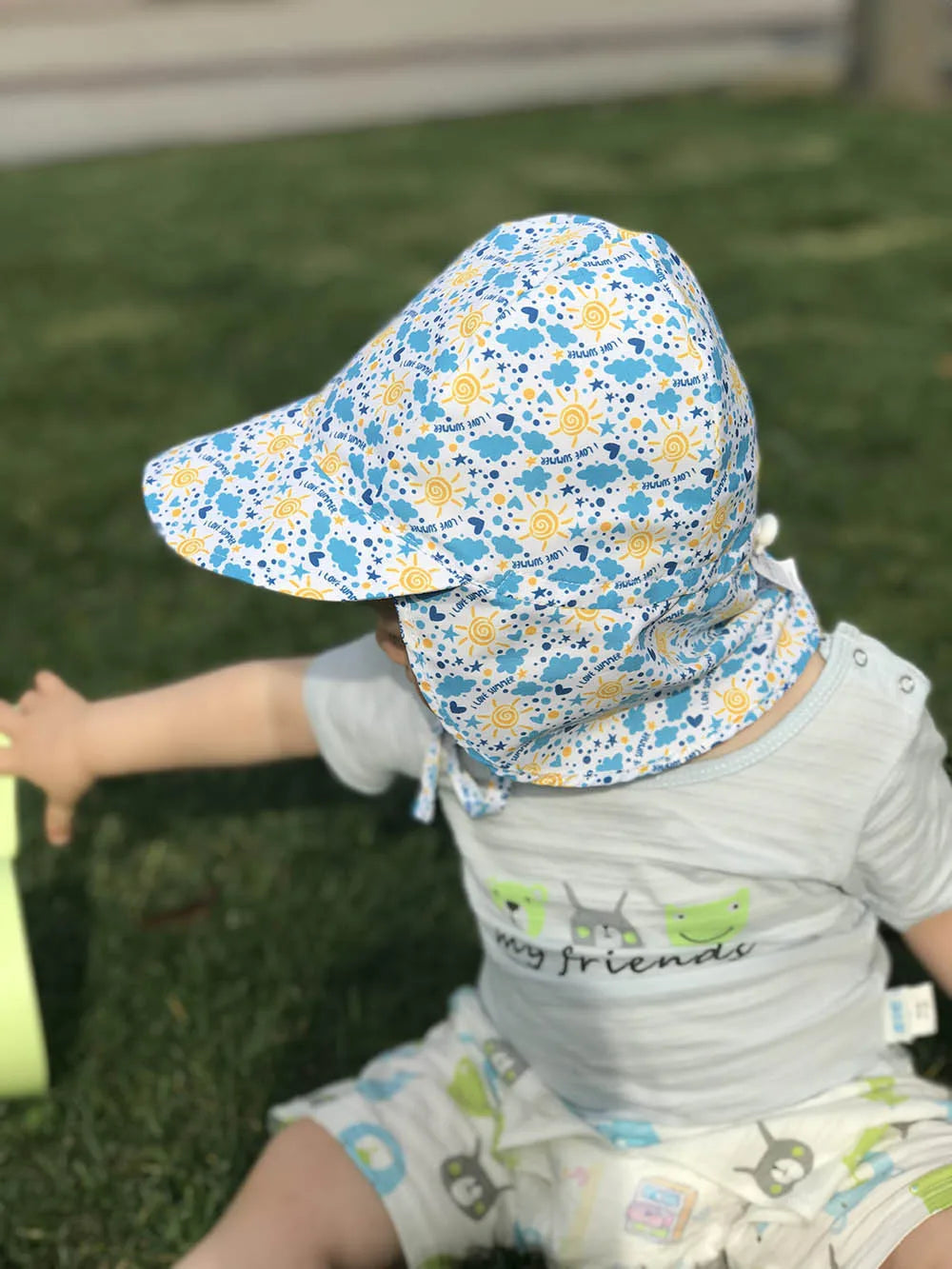Children's Bucket Hats Adjustable Summer Baby Quick-drying Cap Wide Brim Beach Travel  UV Protection Outdoor Essential Sun Caps