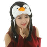 Soft Plush Animal Hat Moving Ears Hat Headgear Ears Airbag Cap Ear Protection Earmuff Funny Toys Neck Warmer Winter Warmer