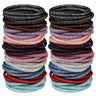 100Pcs Black Elastics Small Hair Ties Elastics Small Hair Rubber Bands Accessories Ponytail Holders for Women Girls Baby Toddle