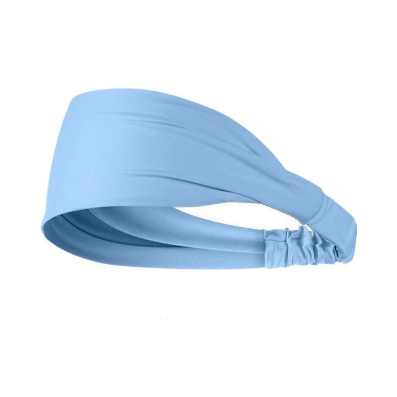Sports Headbands for Men Women 1PC Non-Slip Moisture Wicking Workout Sweatband Fitness Running Cycling Football Yoga Hairband