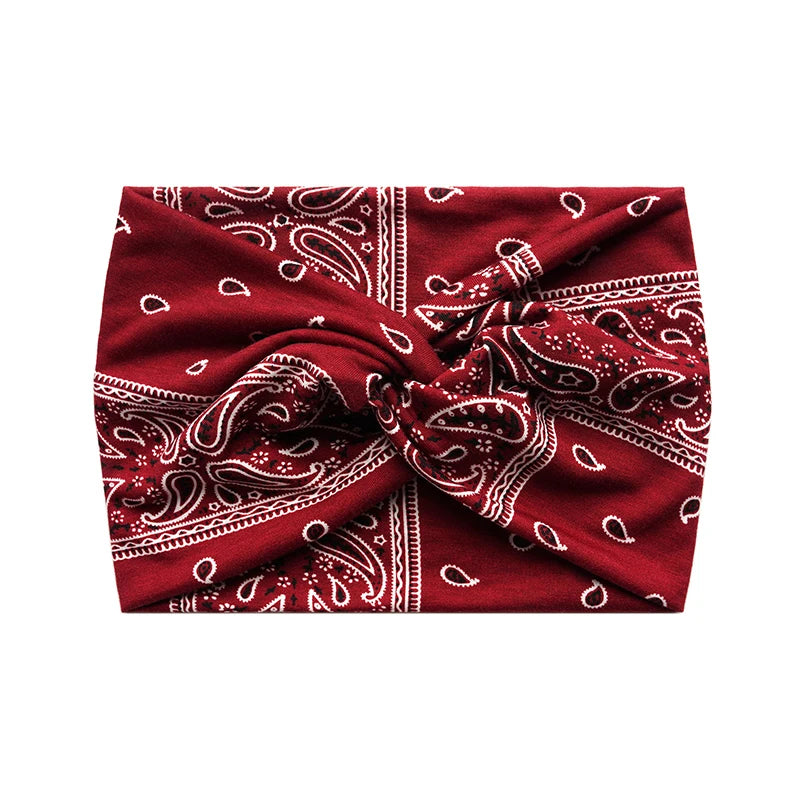 Twisted Wide Headbands for Women Extra Large Turban Workout Headband Fashion Yoga Hair Bands Boho Twisted Thick Hair Accessories