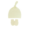 Bonnet pour nouveau-né avec gants, bonnet chaud en coton pour enfants, accessoires pour enfants, bonnet de nuit pour bébés de 0 à 6 mois, automne et hiver