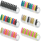 10PK for Dymo 3D Embossing Tapes Dymo 9mm Label Tape Compatible for Motex Printer Dymo 12965 E101 1540 1610 1880 Label Maker