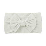 1Pc Baby Nylon Headscarf Astique Suitable Newborn Girl Flower Handmade Headband Elastic Hairband Turban Toddler Hair Accessories