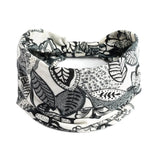 Bohemian Wide Cotton Stretch Headbands Women Headwrap Turban Headwear Bandage Hairbands Bandana Wide Headbands Hair Accessories