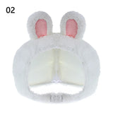 Cute Cosplay Costume Green Headgear Female Beanie Caps Cartoon Winter Autumn Hats Plush Hat Big Frog Eyes Hat Rabbit Bunny Ears