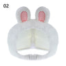 Cute Cosplay Costume Green Headgear Female Beanie Caps Cartoon Winter Autumn Hats Plush Hat Big Frog Eyes Hat Rabbit Bunny Ears