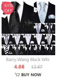 Ensemble élégant de cravates et boutons de manchette en soie à fleurs multiples pour homme, cravate jacquard à fleurs pour mariage, entreprise, fête, événement, Barry.Wang