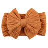 Baby Girl Bows Headband Newborn Turban Hairbands Kids Red Head Band Outdoor Toddler Children HeadWrap Hair Accessories
