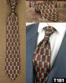 Classic Pinted Geometric Floral Paisley Checked Multicolor Mens Ties Neckties 100% Silk Printing Free Shipping Unique Handmade