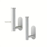 1pc Stainless Steel Baseball Cap Hanger - Wall Mounted Hat Organizer With Punch-Free Design
