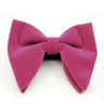 Mens Oversized Bow Tie Solid Velvet Bowtie Wedding Party Tuxedo Adjustable Necktie Big Bow Tie