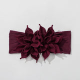 Newborn Baby Girl Headbands Baby Elastic Hair Band Head Flower Toddler Headband Cute Headwear Kids Accessories Nylon Hairban