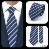 Cravates élégantes à pois pour hommes LYL 7 cm, cravate de luxe avec imprimé géométrique, cadeau pour invités, accessoires de festival pour gentleman