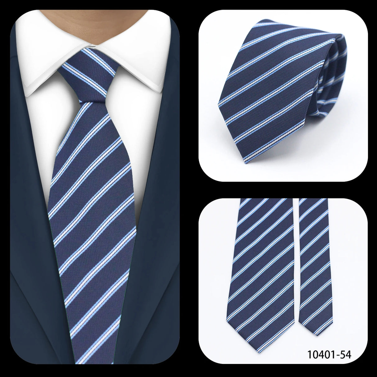 Cravates élégantes à pois pour hommes LYL 7 cm, cravate de luxe avec imprimé géométrique, cadeau pour invités, accessoires de festival pour gentleman
