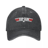 Casquette de baseball Top Gun Mavericks Film Vintage Homme Lavé Casquette de camionneur Décontracté Imprimé Sport Casquette Snapback Cadeau d'anniversaire