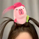 Headbands Summer Ladies Cute Face Wash Headband Funny Plush Hair Bands Hair Accessories Newborn Baby Props Children's Gifts