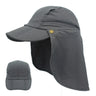 Casquette de protection solaire UPF 50+ pour enfants et garçons, chapeau de pêche réglable et amovible à séchage rapide avec rabat pour le cou