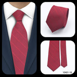 Cravates élégantes à pois pour hommes LYL 7 cm, cravate de luxe avec imprimé géométrique, cadeau pour invités, accessoires de festival pour gentleman