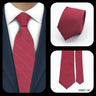 Cravates élégantes à pois pour hommes LYL 7 cm, cravate de luxe avec imprimé géométrique, cadeau pour invités, accessoires de festival pour gentleman