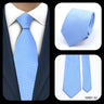 Cravates élégantes à pois pour hommes LYL 7 cm, cravate de luxe avec imprimé géométrique, cadeau pour invités, accessoires de festival pour gentleman