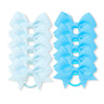 10Pcs/lot Grosgrain Ribbon Pigtail Hair Bows Elastic Hair Ties Hair Bands Holders Girls Baby Hair Accessories for Baby Infants