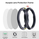 For Quest 3 Lens Myopia Anti-Blue Anti-Glare Glasses Magnetic Eyeglass Frame VR Prescription Lenses For Meta Quest 3 Accessories
