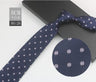 Cravate à fleurs en grille, tissée en gros, 8 cm, accessoires de mariage, bleu, homme, pois, cachemire, convient aux groupes, fêtes, bureau