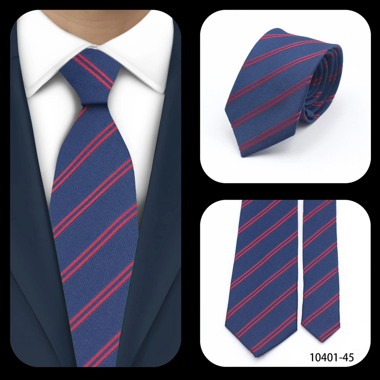 Cravates élégantes à pois pour hommes LYL 7 cm, cravate de luxe avec imprimé géométrique, cadeau pour invités, accessoires de festival pour gentleman