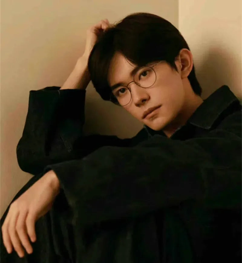 Thititanium Glasses Frame Men Denmark Brand 5504 Women Eyeglasses Thin Rim Screwless Ultralight Classics Round Eyewear 2025 New