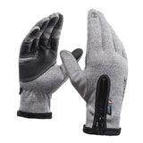 Outdoor Winter Gloves Motorcycle Gloves With Fleece Lined Touch Screen Snow Glove Waterproof Thermal Gloves For Riding