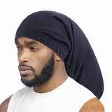 Unisex Elastic Bonnet Long Hair Sock Dreadlock Braids Cap Sleep Hats Head Wrap Turban Night Cap Hair Care Nightcap for Women Men