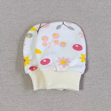 Lot de 5 paires de gants pour nouveau-né, moufles anti-rayures, en coton, unisexes, pour garçons et filles, de 0 à 3 mois
