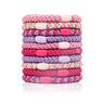 Hairbands, 10 Pack, Fashion, Solid Color, Braided Hairbands, Women, Soft Elastic, No Damage, Ponytail Hairbands