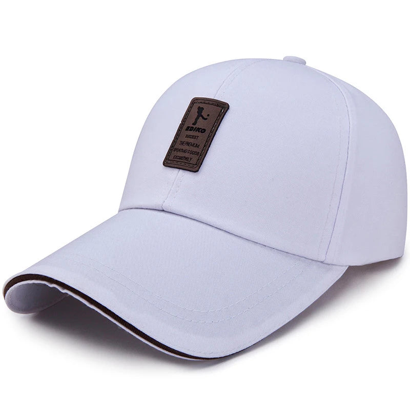 Casquettes d'été à visière pour enfants, casquettes de baseball pour étudiants, garçons et filles, couleur unie, en coton, réglables, snapback, style hip-hop, chapeau de soleil
