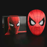 Spider Man Masks Can Blink Cosplay Helmet Moving Eyes Model Party Props Elastic Toys Adults Kids Halloween Christmas Gifts
