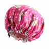 Bonnet de nuit pour enfants et filles, imprimé floral, bonnet de nuit en satin, turban, bonnet de nuit pour enfants, bonnet de soins capillaires, bonnet de nuit