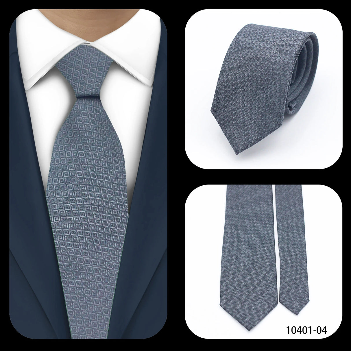 Cravates élégantes à pois pour hommes LYL 7 cm, cravate de luxe avec imprimé géométrique, cadeau pour invités, accessoires de festival pour gentleman