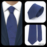 Cravates élégantes à pois pour hommes LYL 7 cm, cravate de luxe avec imprimé géométrique, cadeau pour invités, accessoires de festival pour gentleman