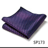 Pocket Square Handkerchief Nice Handmade Woven 100% Silk Hanky Pocket Square Printed  hombre Pink Office Clothing accessories