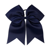 8'' Large Elastic Hair Bows Head Rope Bands Grosgrain Ribbon Hair Ties Boutique Bow Tie For Girls Headwear Hair Accessories