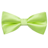 Hi-Tie Jacquard Silk Nœud papillon pour homme, ensemble de boutons de manchette et mouchoir, nœud papillon pré-noué, noir, blanc, gris, bleu, rouge, vert, rose, violet